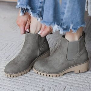 Vintage Grey Boots