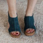 Vintage Teal Wedges