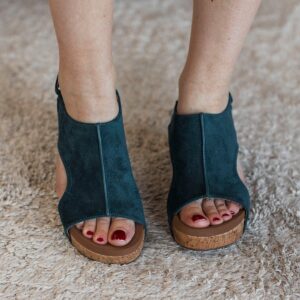 Vintage Teal Wedges