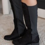 Soda Cheese Boots- Black