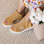 Very G Amy 2 Wedge Sandals- Yellow