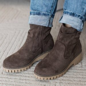 Vintage Taupe Boots